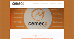 Desktop Screenshot of clinicacemeco.com