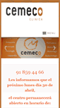 Mobile Screenshot of clinicacemeco.com